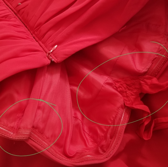 Laura Women's Halter/Strapless Formal Dress - Picture 4 of 4